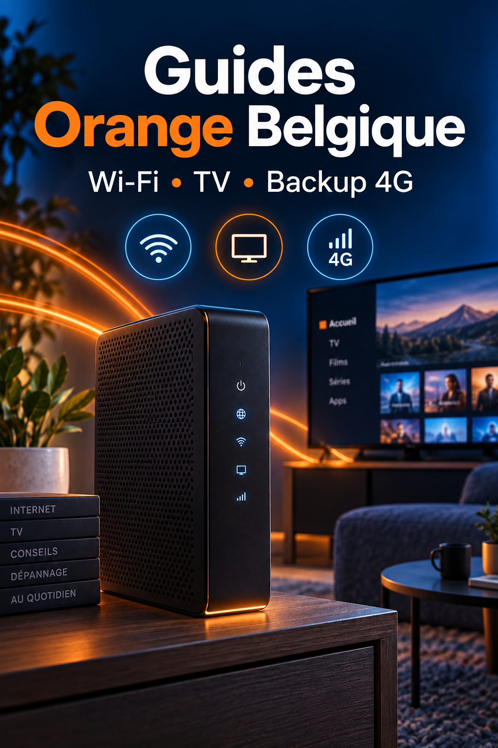 Guide indépendant Orange Belgique sur le Wi-Fi, la télévision et le backup 4G