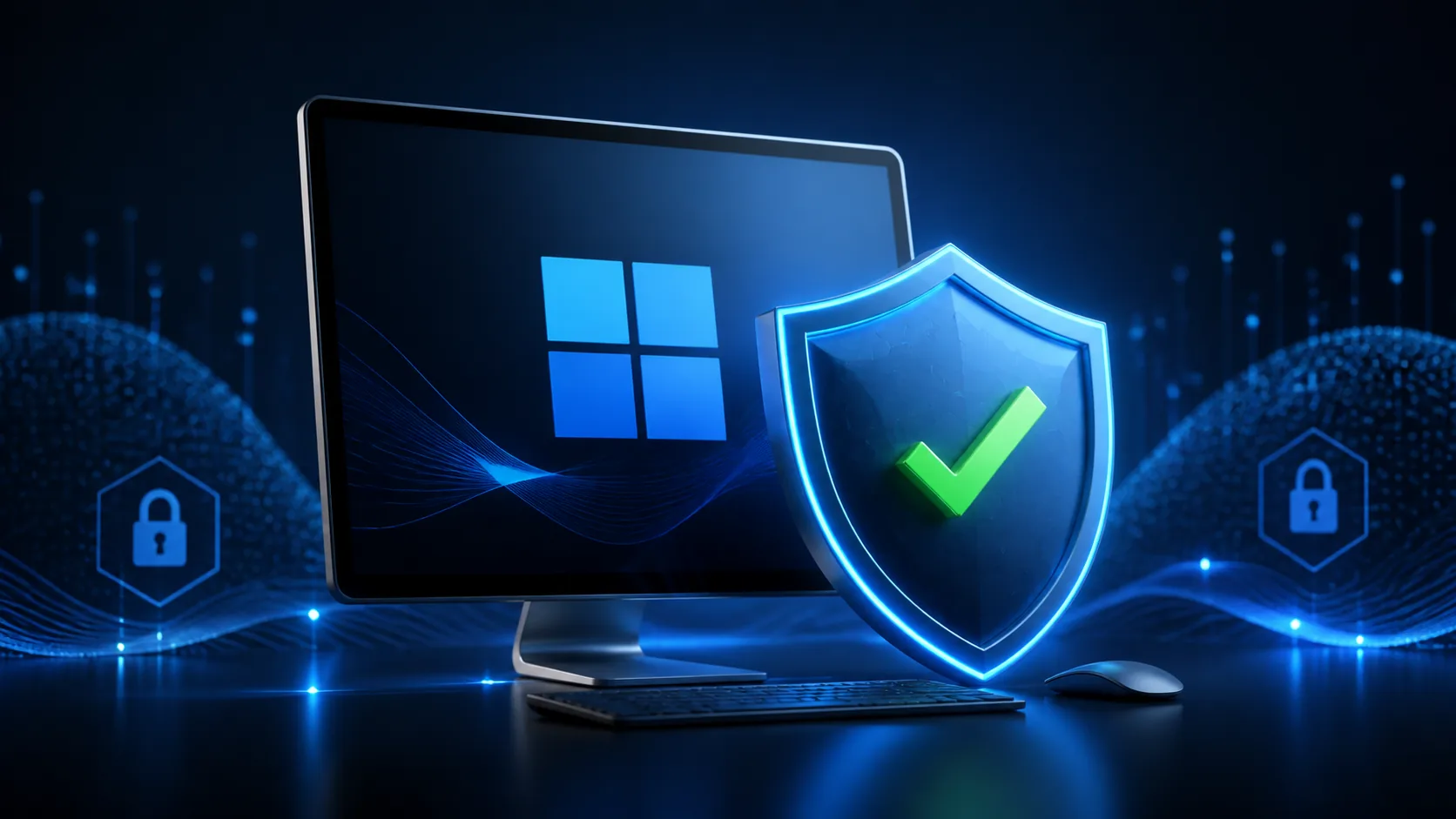 Illustration — Protection Windows intégrée