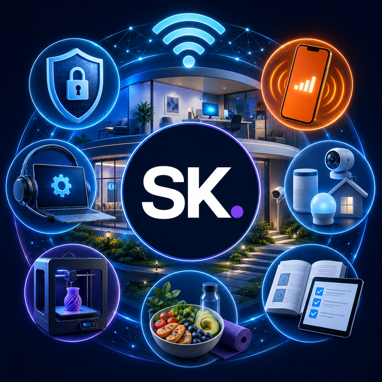 Univers numérique de SK Portal