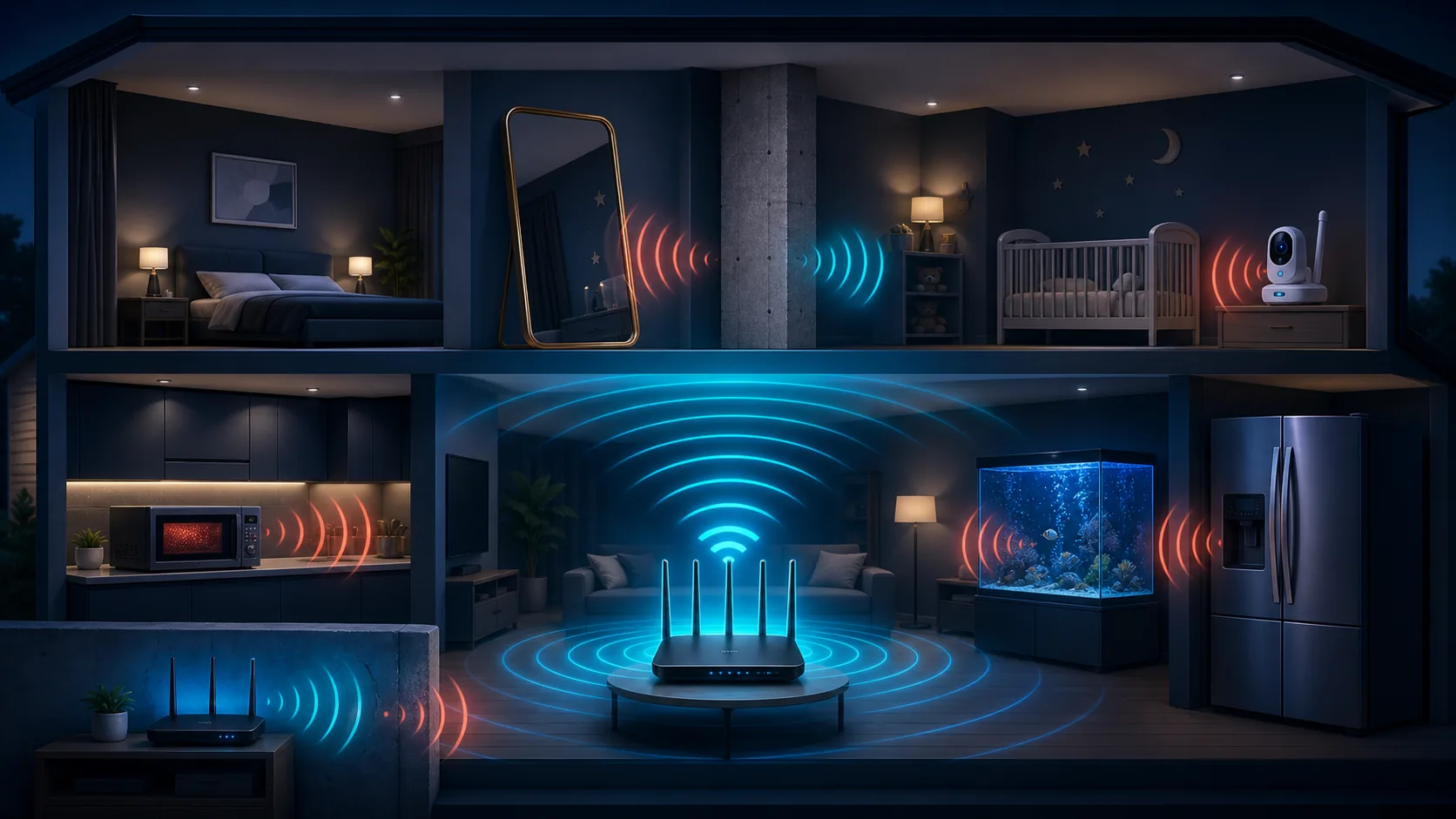 Illustration — Perturbateurs Wi-Fi